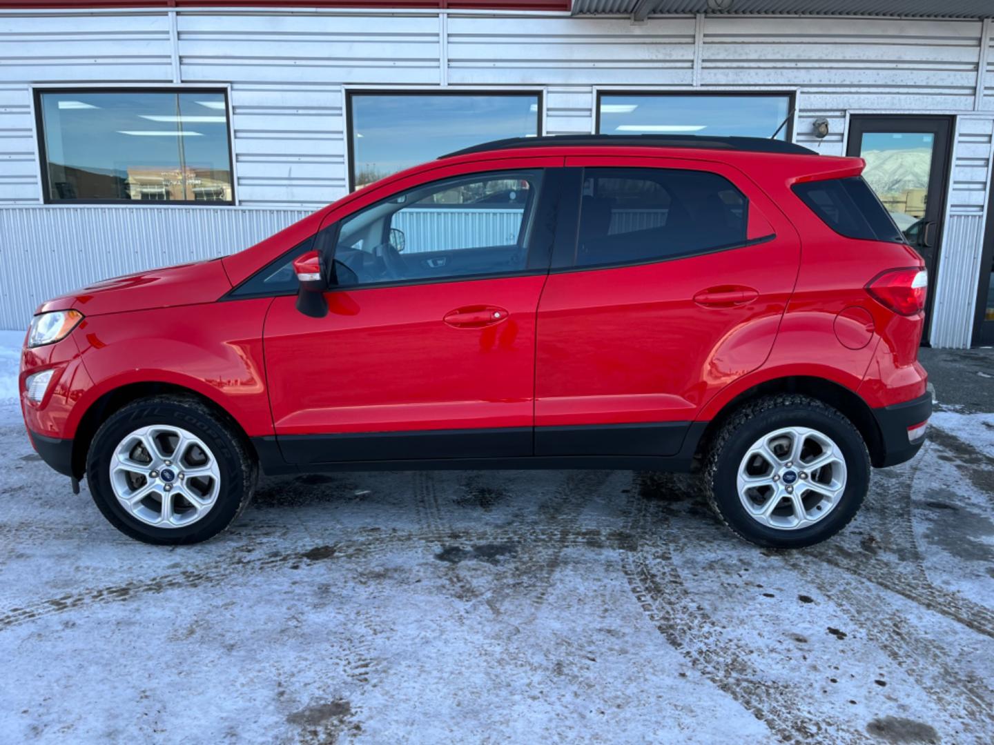 2021 Red /Black Ford EcoSport (MAJ6S3GL3MC) , located at 1960 Industrial Drive, Wasilla, 99654, (907) 274-2277, 61.573475, -149.400146 - Photo#2